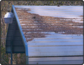 Competitor's Roof Run Sideways